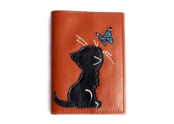 Обложка на паспорт из кожи