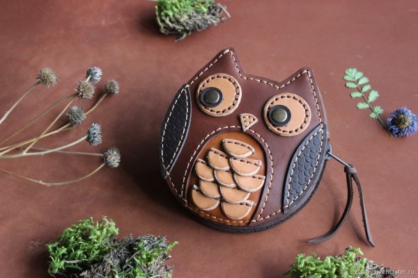 Сумки с аппликацией из кожи Сова