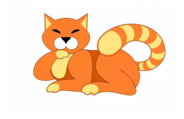 Аппликация кошка