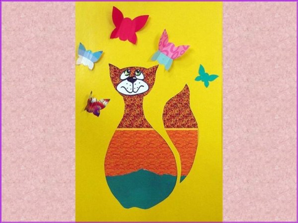 Многоцветная аппликация