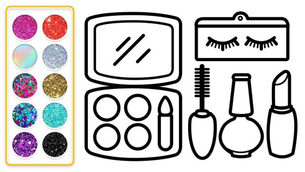 Косметика рисунок