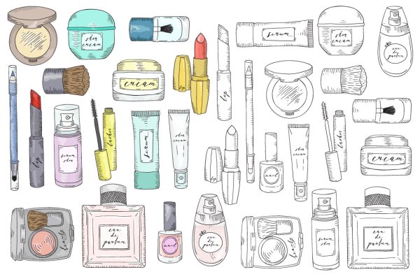 Косметика рисунок