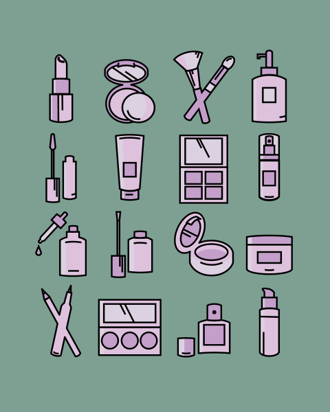 Косметика пиктограмма