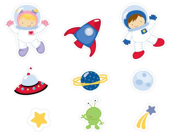 Аппликация космос шаблоны