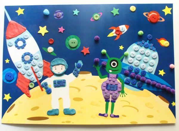 Поделки на тему космос