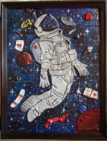 Поделка космонавтики
