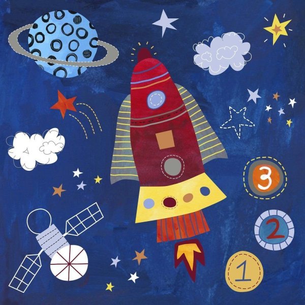 Аппликация космос