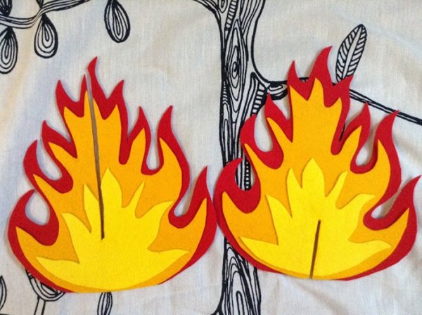 Макет костра