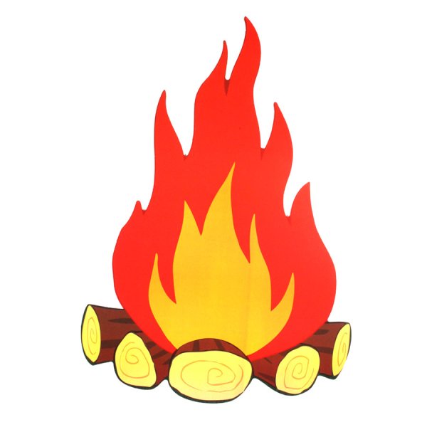 Рисование костра