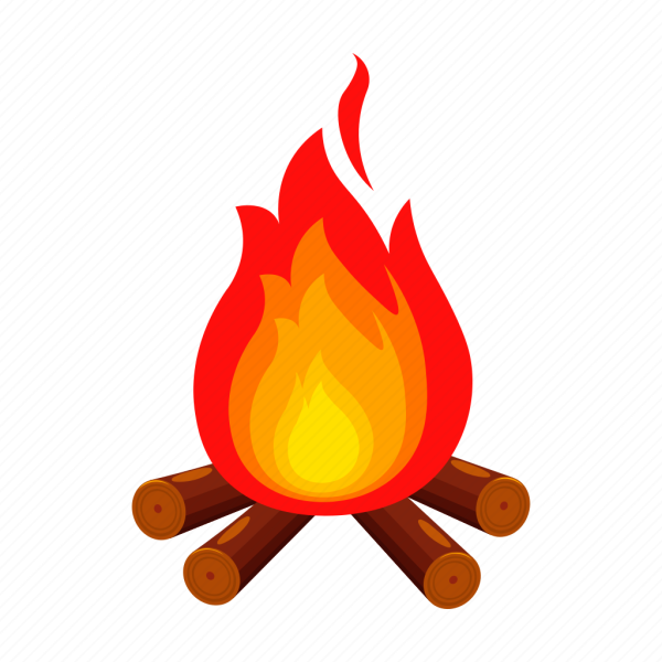 Костер для детского сада