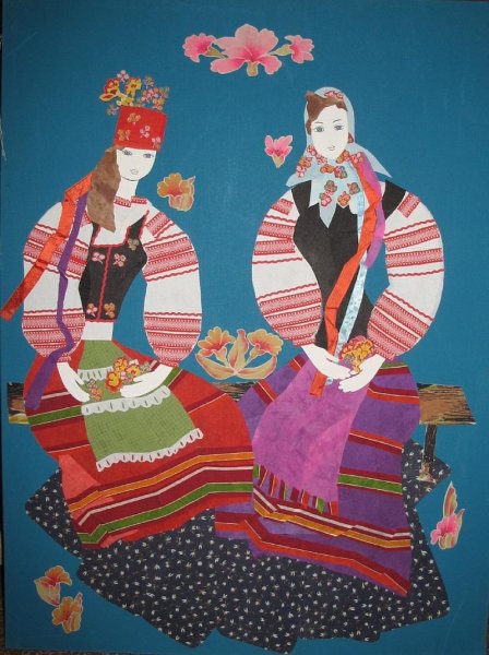 Декоративно прикладное искусство аппликация