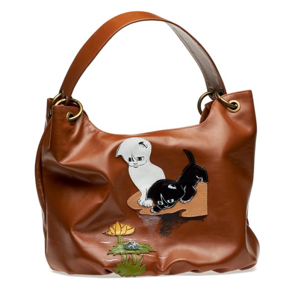 Сумка женская с аппликацией