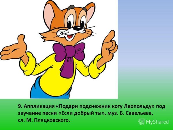 Кот Леопольд персонажи