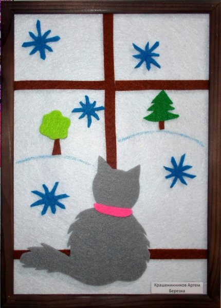 Зимние поделки для детей