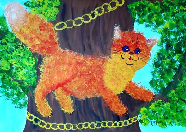 Поделка аппликация из бумаги кот ученый