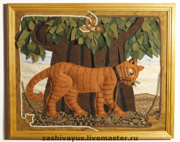 Текстильные объемные панно