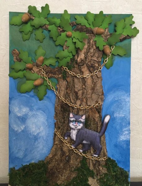 Дуб зеленый поделка