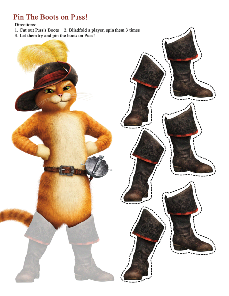 Сапоги для кота в сапогах своими