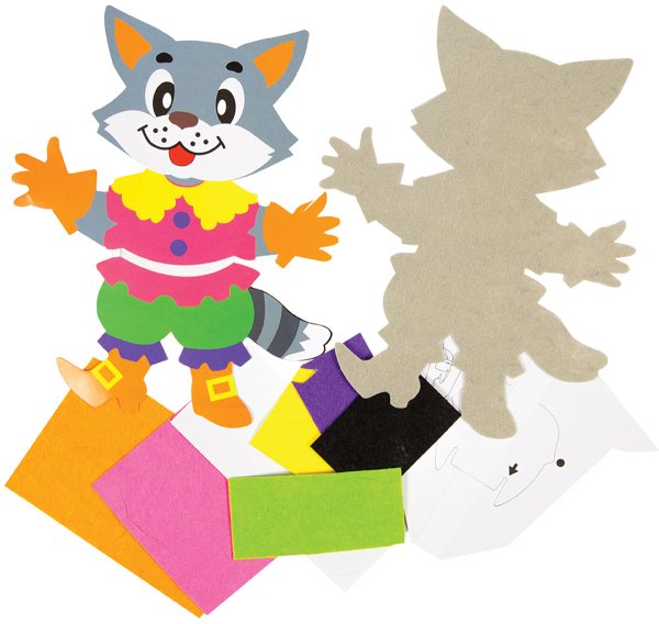 Аппликация из самоклеющейся бумаги