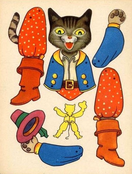 Подвижные игрушки из бумаги