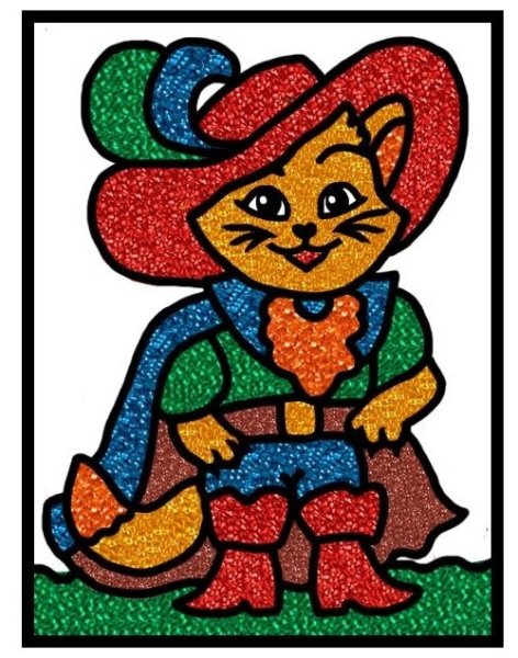 Кот в сапогах поделка