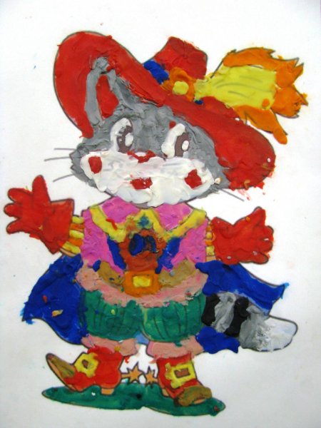 Кот в сапогах поделка