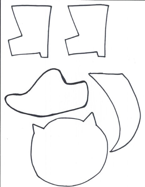 Аппликация "котик"