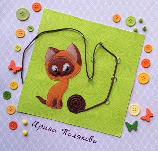 Котенок Гав фетр