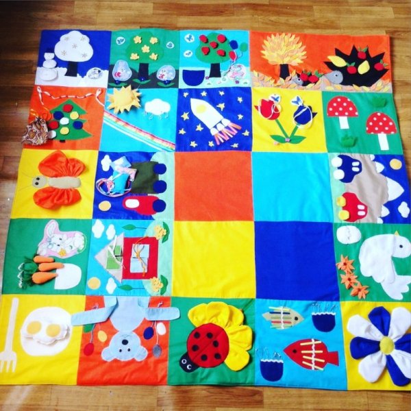 Развивающие коврики для детского сада