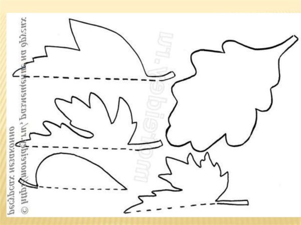 Шаблон коврика для аппликации