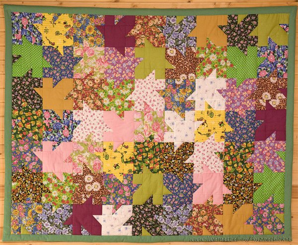 Осеннее лоскутное одеяло