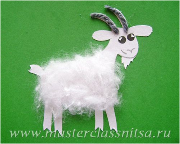 Поделка козлик