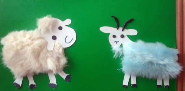 Коза поделка для детей