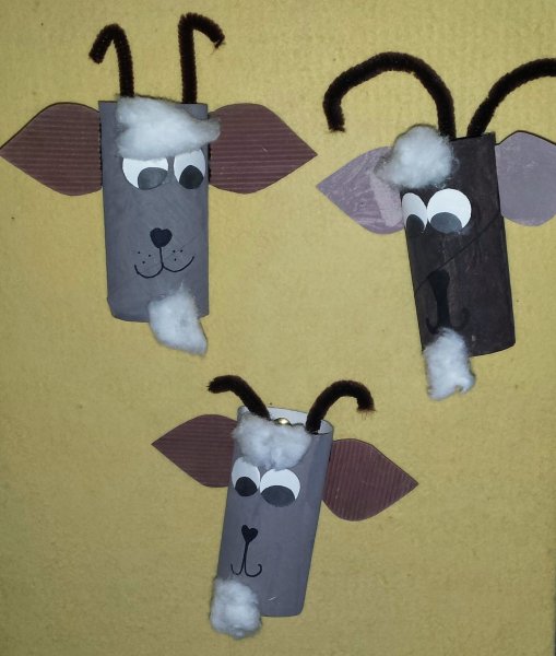 Коза поделка для детей