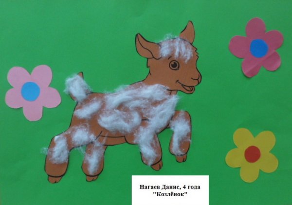 Козленок поделка для детей