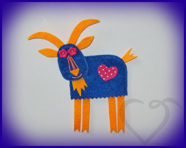 Аппликация козленок