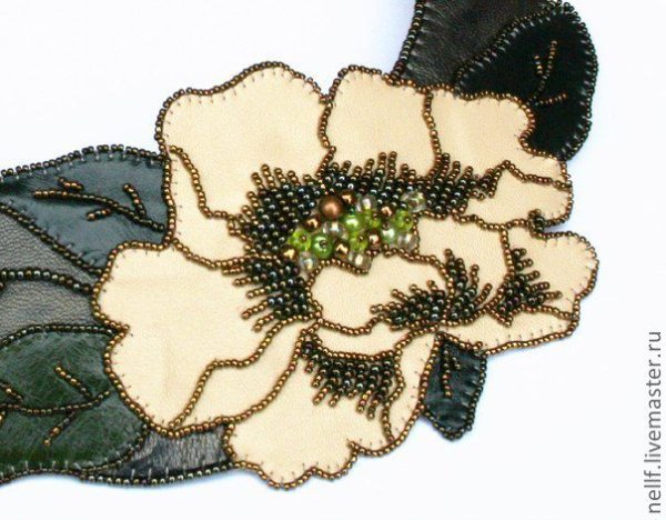 Кожаные аппликации на одежду