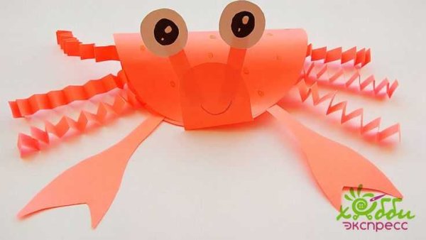 Поделка краб