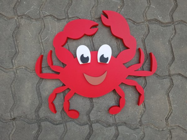 Крабик поделка из бумаги