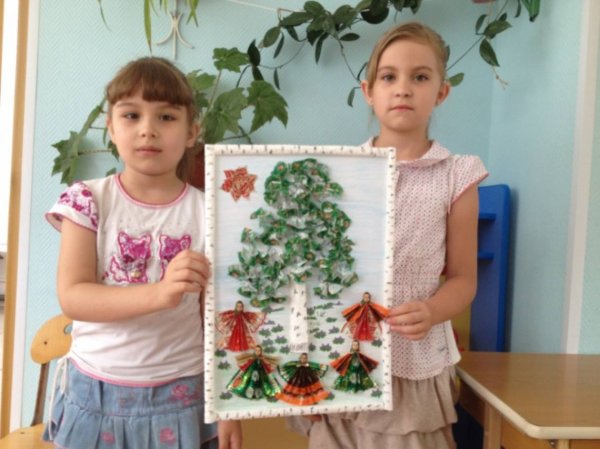Поделка береза