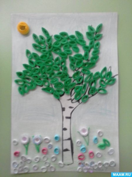 Квиллинг дерево