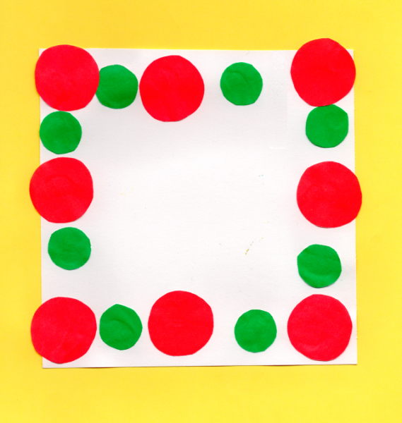 Украшение платочка для мамы