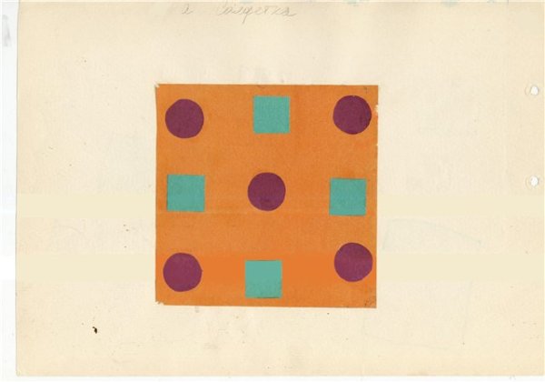 Аппликация красивая салфеточка во 2 младшей группе Комарова