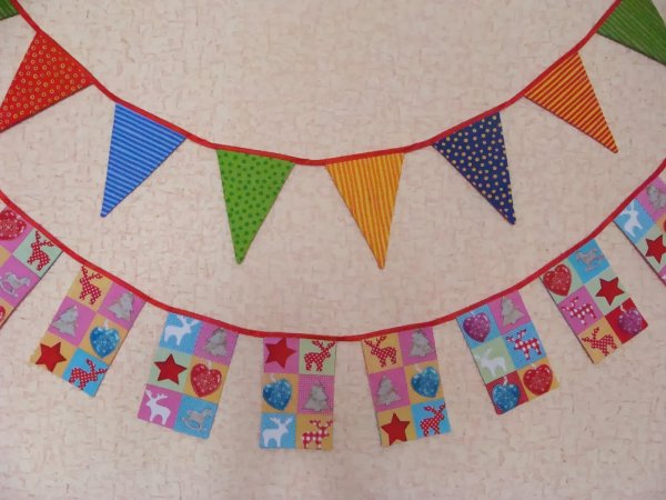 Флажки для украшения праздника