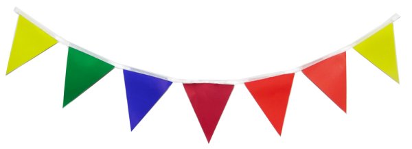 Разноцветные флажки