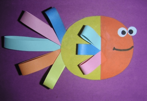 Поделки из цветной бумаги