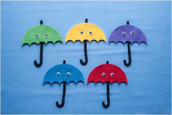 Зонтик поделка для детей