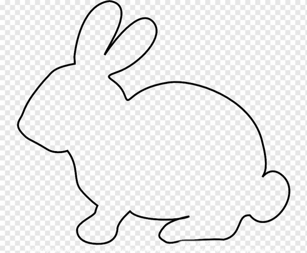 Контуры животных для детей