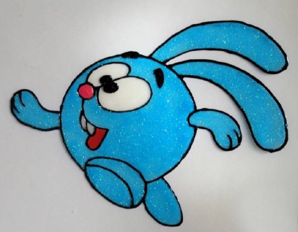 Витраж Смешарики