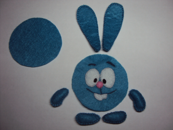 Смешарики из фетра